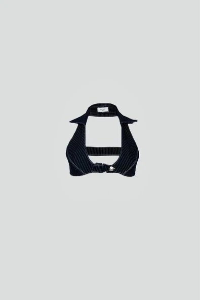 Polo Yaka Tiny Crop - Resim 3