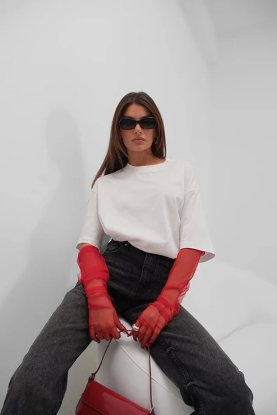 Püskül Paça Detay Jean - Resim 3