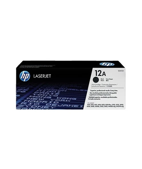 HP Q2612A Black Toner Kartuş (12A) ürün görseli 1