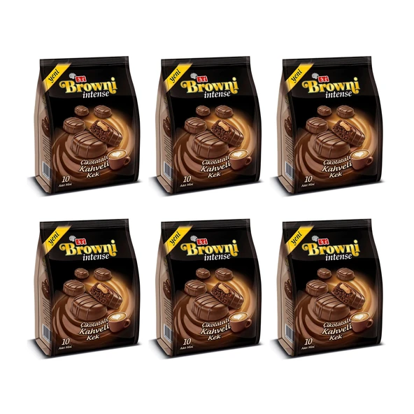 Eti Browni Intense Mini Kahveli 160 Gr. x 6 Adet ürün görseli 1