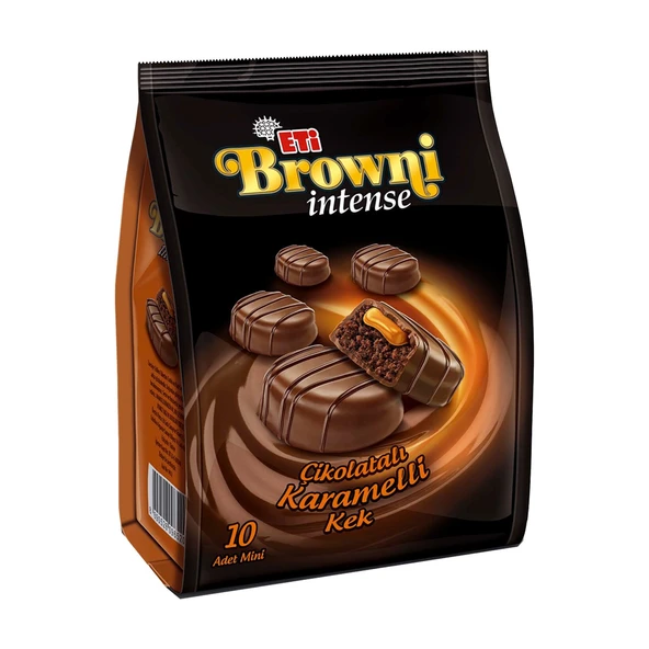 Eti Browni Intense Mini Karamelli 160 Gr. x 4 Adet ürün görseli 1