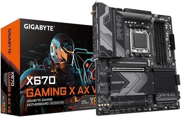 Gigabyte X670 Gaming X AX V2 AMD AM5 DDR5 ATX Anakart - outlet ürün görseli 1