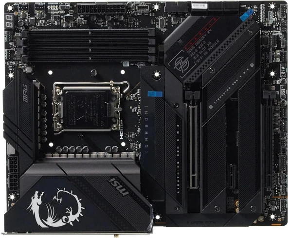 MSI Mpg Z790 Carbon Wi-Fi Intel LGA1700 DDR5 ATX Anakart - Outlet ürün görseli 1