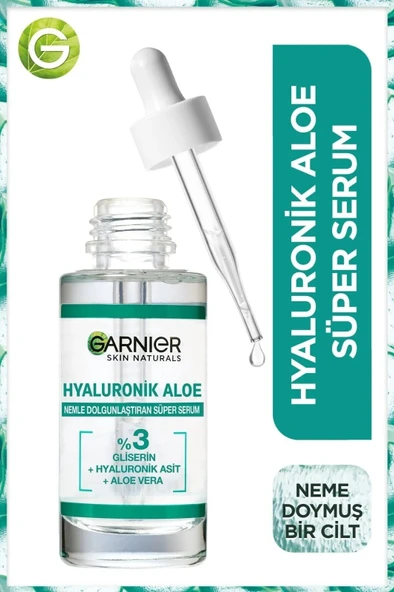 Garnier Hyaluronik Aloe Nemle Dolgunlaştıran Süper Serum 30 Ml _serum-007716 ürün görseli 1
