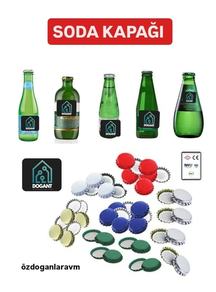 Soda Kapağı 200 Adet ürün görseli 1