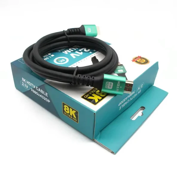 PMR 8K 5 Metre HDMI Kablo - 2.1 Versiyon, 48Gbps, Ultra HD 4320p Zr840 ürün görseli 1