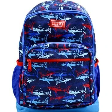 MUGGLE MU-0365 OT-SHARK MAVI OKUL CANTASI ürün görseli 1