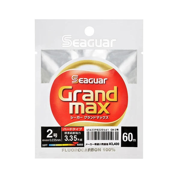 Seaguar Grandmax Hard %100 FC 60m Leader Misina ürün görseli 1