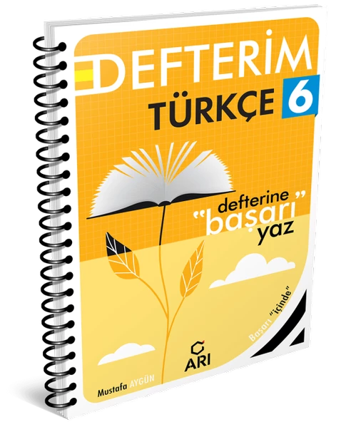 Arı 6.sınıf Türkçemino Türkçe Defterim ürün görseli 1