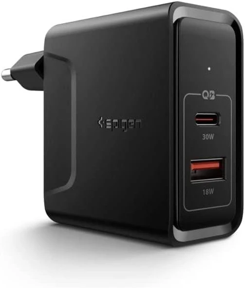 Spigen SteadiBoost F211 48 W Hızlı Şarj Adaptörü Teşhir ürün görseli 1