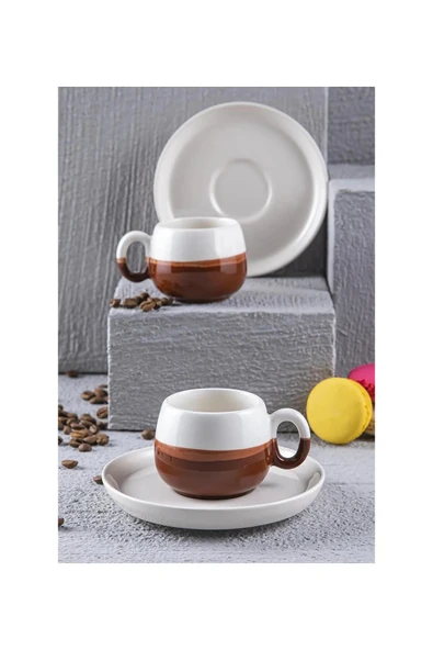 Homemade El Yapımı 2'li Nescafe-Çay Fincanı 220 Ml. ürün görseli 1