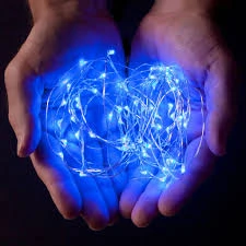 MİKRO PERİ LEDLİ PİLLİ MAVİ LED IŞIK MAVİ PİLLİ IŞIK 10 METRE MAVİ PİLLİ IŞIK MAVİ YILBAŞI AĞACI IŞIĞI MAVİ NOEL AĞACI IŞIĞI ürün görseli 1