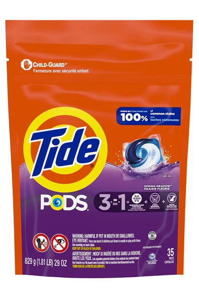 Tide PODS 3in1 Kapsül Çamaşır Deterjanı Bahar Esintisi 35 Kapsül ürün görseli 1