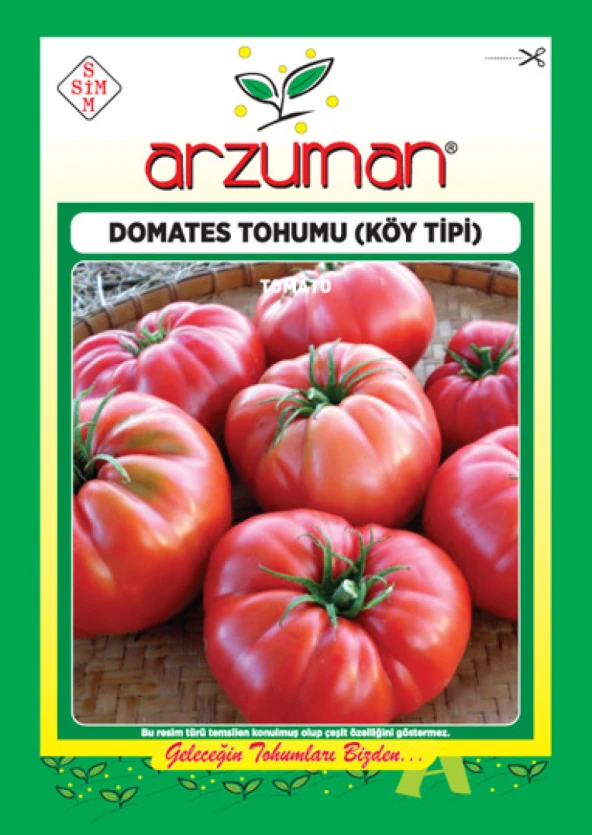 KÖY TİPİ DOMATES TOHUMU 300 AD TOHUM ürün görseli 1