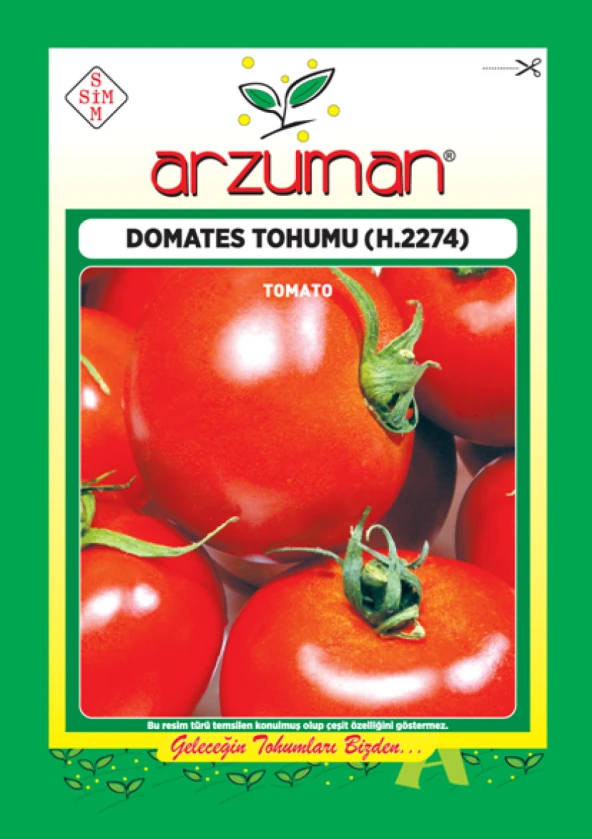 DOMATES TOHUMU 2274 5 GR ORT 1250 AD TOHUM ürün görseli 1