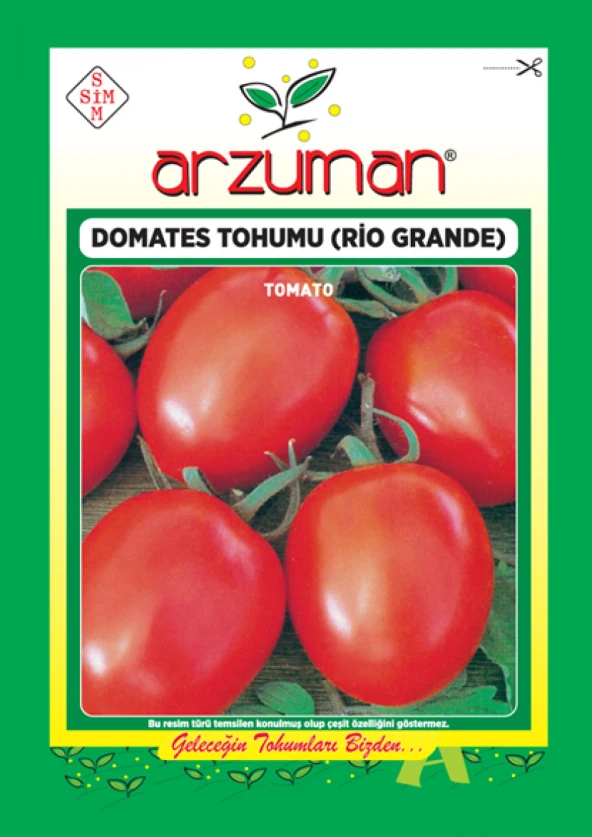 RİO GRANDE DOMATES TOHUMU 5 GR ORT 1250 AD TOHUM ürün görseli 1