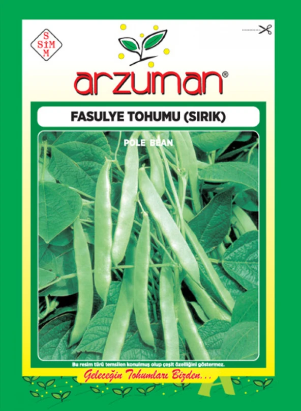 SIRIK FASULYE TOHUMU 50 GR ürün görseli 1