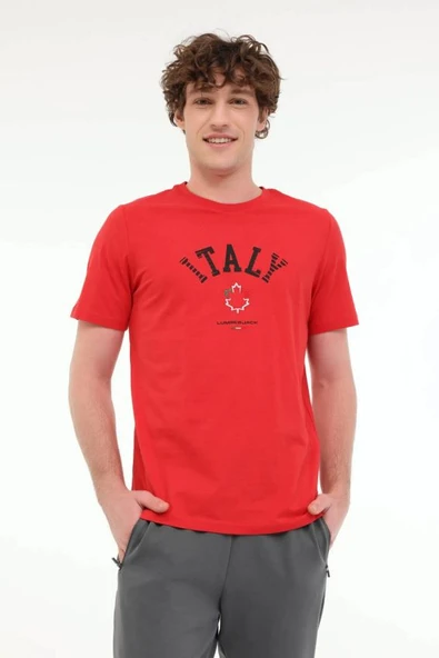 Lumberjack ML Renato 11ITL1030 5fx Kırmızı Erkek T-shirt 101951117 ürün görseli 1