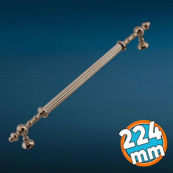 Metal Kulp 224 mm- 22.4 cm Mobilya Çekmece Mutfak Dolabı Dolap Kulpları Kulbu Kulpu Bronz ürün görseli 1