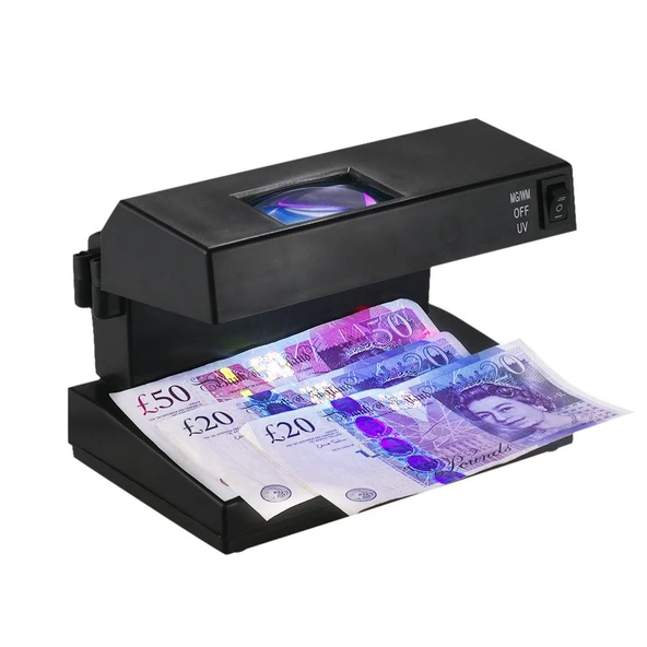 VIP NEW UV COUNTERFEIT MONEY DETECTOR VIP KALİTE PROFESYONEL PARA KONTROL CİHAZI FULL FONKSİYONLU ürün görseli 1
