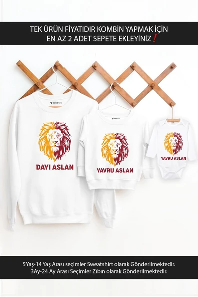 Leon Dayı Yavru Aslan (TEK ÜRÜN FİYATIDIR KOMBİN YAPMAK İÇİN EN AZ 2 ADET SEPETE EKLEYİNİZ) ürün görseli 1