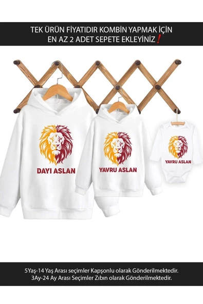 Leon Dayı Yavru Aslan (TEK ÜRÜN FİYATIDIR KOMBİN YAPMAK İÇİN EN AZ 2 ADET SEPETE EKLEYİNİZ) ürün görseli 1