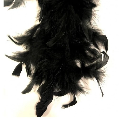 100 ADET SİYAH KUŞ TÜYÜ BLACK BIRD FEATHER SİYAH ŞEFFAF BALON TÜYÜ DEKORATİK SİYAH SÜSLEME TÜYÜ ürün görseli 1