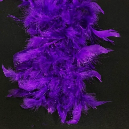 100 ADET MOR KUŞ TÜYÜ DECOR PURPLE BIRD FEATHER MOR ŞEFFAF BALON TÜYÜ DEKORATİK MOR SÜSLEME TÜYÜ ürün görseli 1