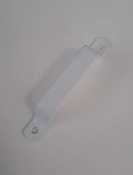 DEMİR DOĞRAMA KULBU ( KULP ) KÜÇÜK BEYAZ 11,5cm ürün görseli 1