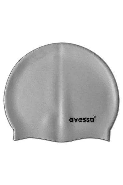 AVESSA Unisex Koyu Gri Silikon Bone  Havuz Bonesi SC604 ürün görseli 1