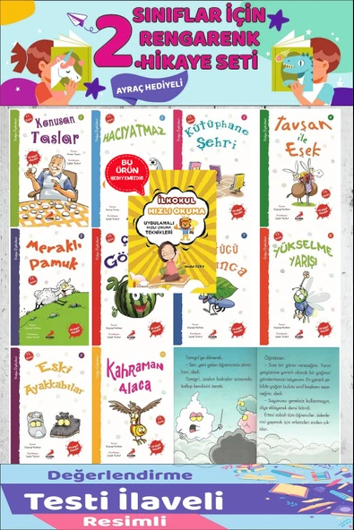 2.Sınıf Okumayı Sevdiren 10 lu Hikaye Seti (48 sayfa) ürün görseli 1