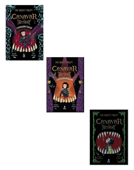 Canavar ve Bethany Seti 3 Kitap ürün görseli 1