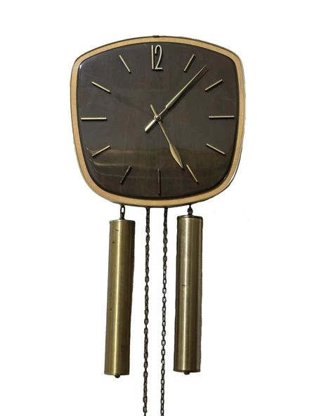 Junghans W748 Antika Mekanik Duvar Saati W012 ürün görseli 1