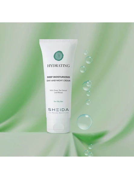 Sheida Hydrating Yoğun Nemlendirici Günlük Bakim Kremi (Yağlı Ciltler) 75ML ürün görseli 1