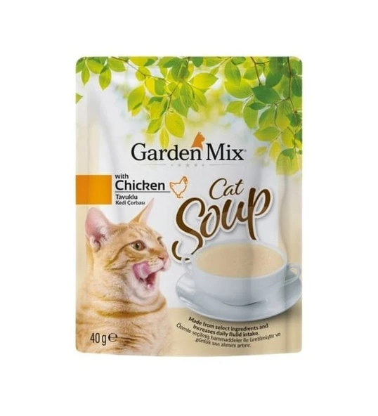 Garden Mix  Tavuklu Kedi Çorbası 40 gr ürün görseli 1