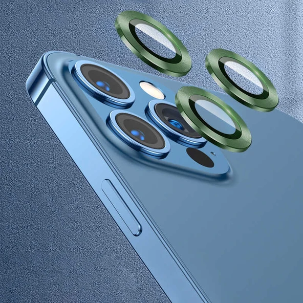 iPhone 13 Pro Max CL-07 Kamera Lens Koruyucu - Resim 2
