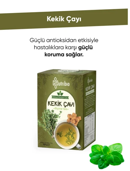 Nutribio Küp Şeklinde Kekik Çayı 150 gr ürün görseli 1