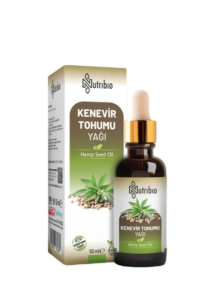 Nutribio Kenevir Tohumu Yağı 50 ML ürün görseli 1