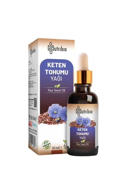 Nutribio Keten Tohumu Yağı 50 ML ürün görseli 1