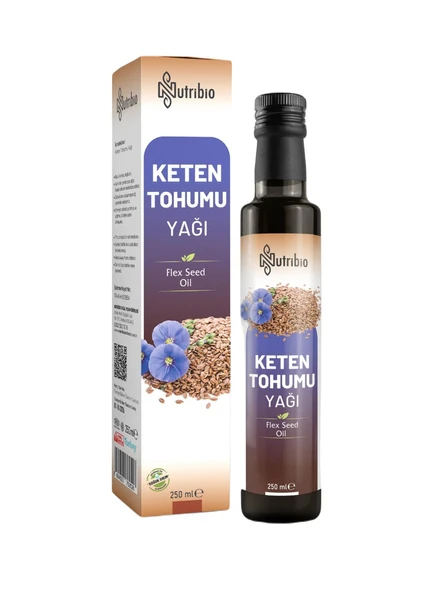 Nutribio Keten Tohumu Yağı 250 ML ürün görseli 1
