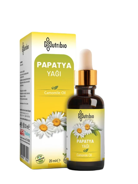 Nutribio Papatya Yağı 20 ML ürün görseli 1