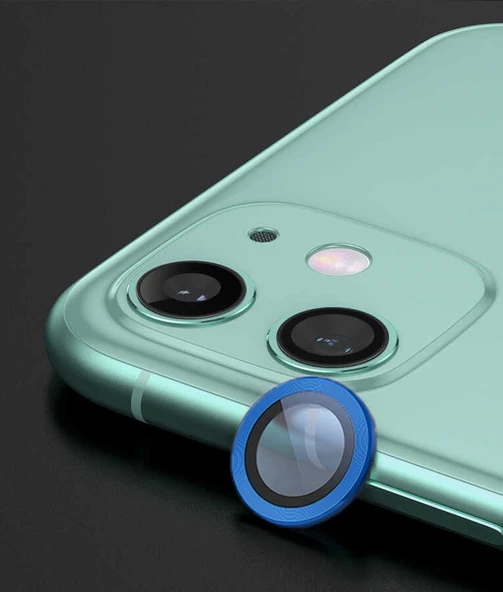 iPhone 11 CL-07 Kamera Lens Koruyucu - Resim 10