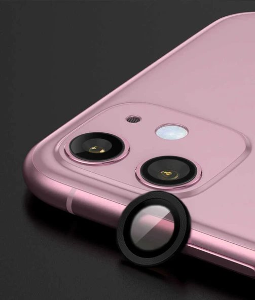 iPhone 11 CL-07 Kamera Lens Koruyucu - Resim 12