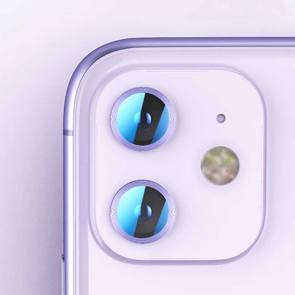 iPhone 11 CL-07 Kamera Lens Koruyucu - Resim 4