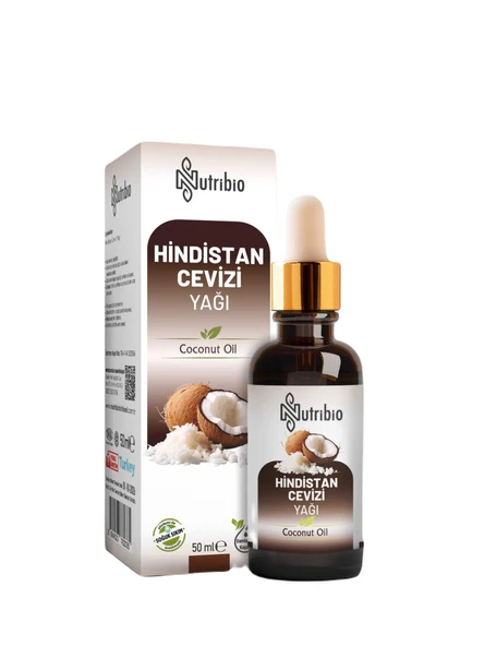Nutribio Hindistan Cevizi Yağı 50 ML ürün görseli 1