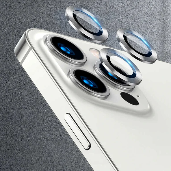 iPhone 12 Pro CL-07 Kamera Lens Koruyucu - Resim 9