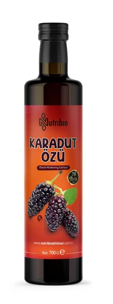NUTRİBİO SOĞUK SIKIM KARADUT ÖZÜ 700 GR ürün görseli 1