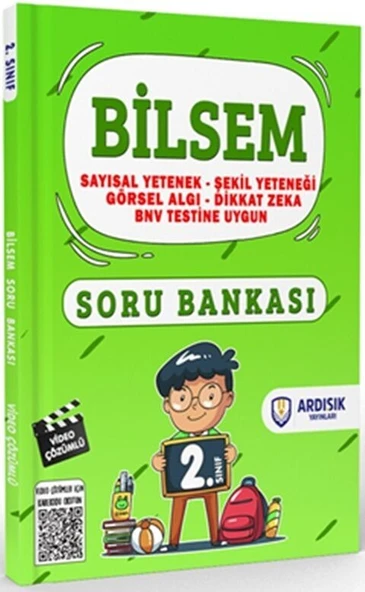 2. Sınıf Bilsem Soru Bankası Tamamı Video Çözümlü Ardışık Yayınları ürün görseli 1