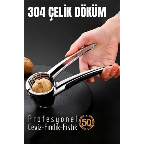 ModaCar Fındık ve Ceviz Kırıcı 304 Paslanmaz Çelik ürün görseli 1