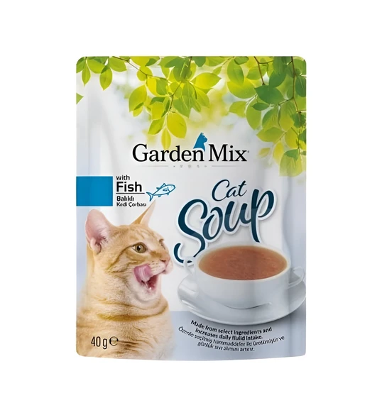 Garden Mix Balıklı Kedi Çorbası 40 Gr ürün görseli 1